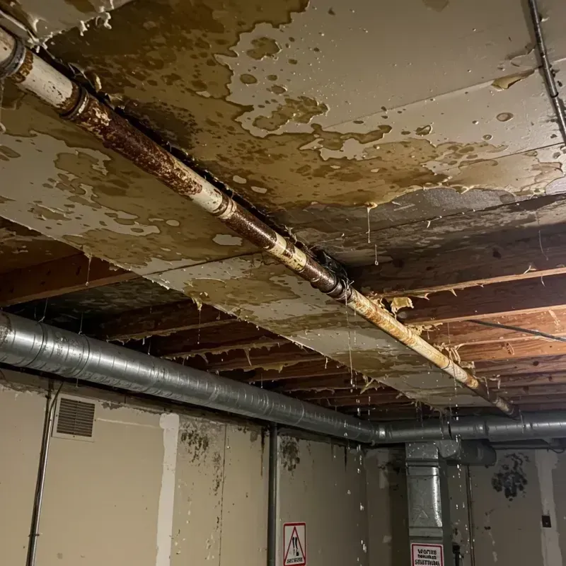 Ceiling Water Damage Repair in Franklin, NC