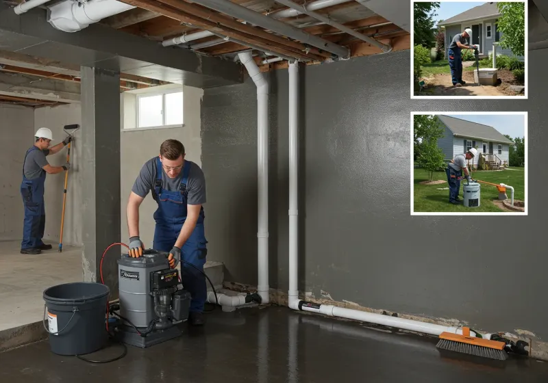 Basement Waterproofing and Flood Prevention process in Franklin, NC